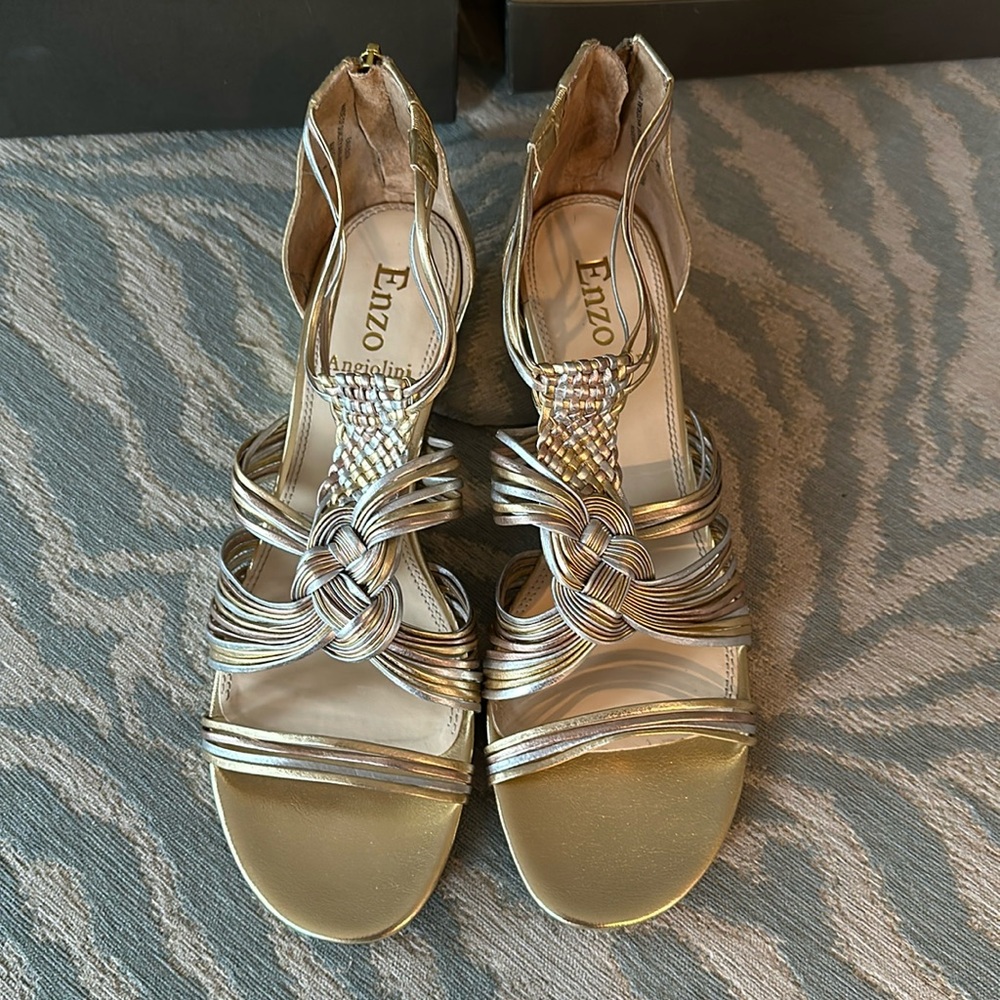 Woven Wedge Sandal